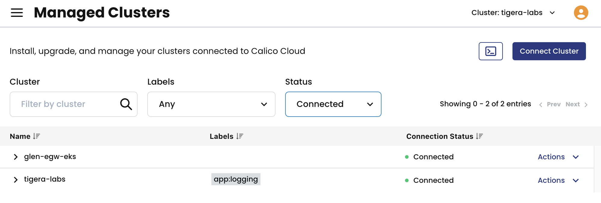 managed-clusters